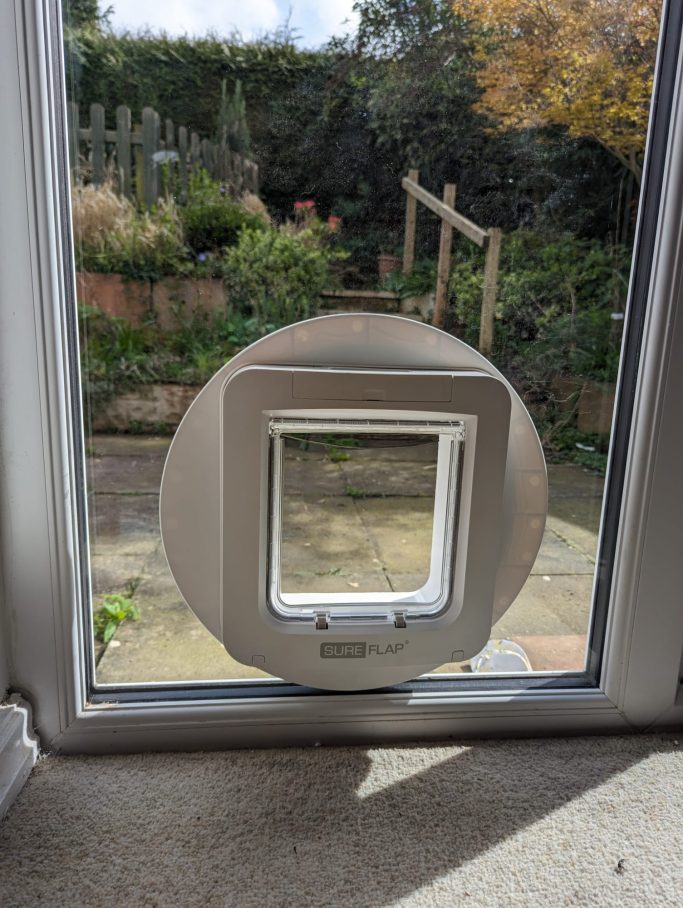 SureFlap Pet Door Microchip Pet Door into Glass Sure Flap Microchip Pet Door into Glass
